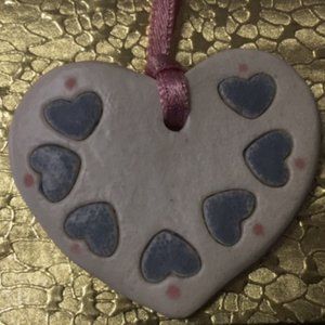 Heart Clay Pendant/Necklace